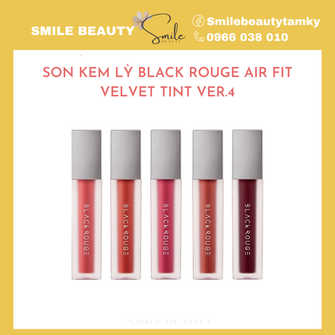 Son Black Rouge Air Fit Velvet Tint Ver4