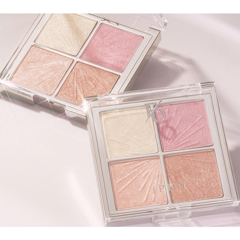 Bảng Highlight 4 Ô IPKN Flap One Face Palette