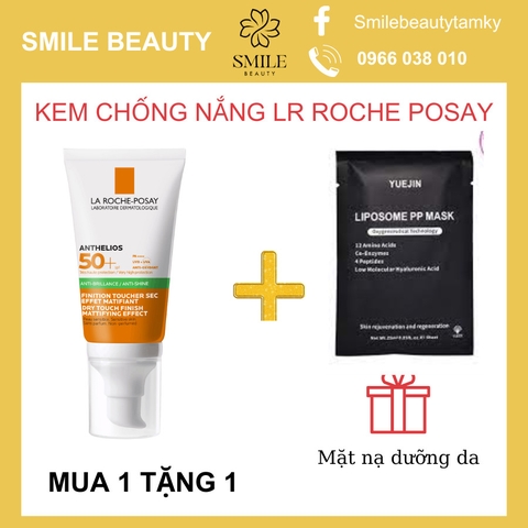 Kem chống nắng La Roche Posay vạch xanh lá dành cho da dầu 50ml