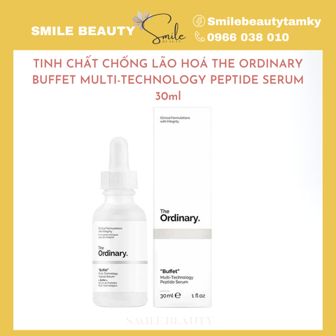 Tinh chất dưỡng da The ordinary Buffect 30ml