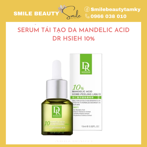 Serum tái tạo da Mandelic Acid Dr.Hsieh 10%