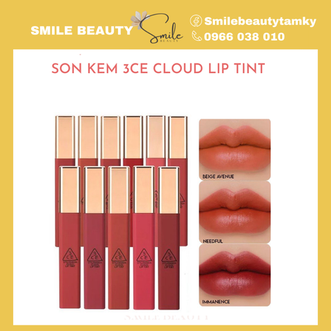 Son kem 3CE Cloud Lip Tint