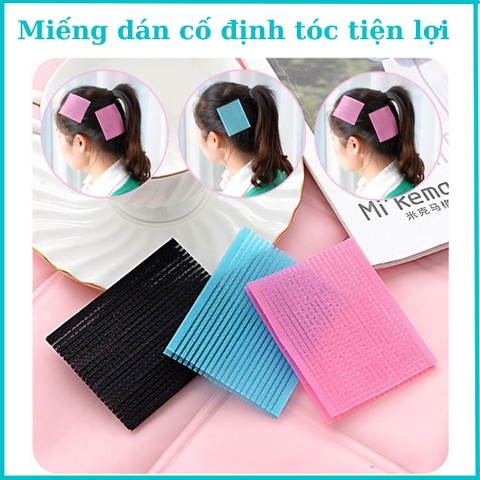 Bộ 2 miếng dán tóc kẹp tóc mái Hàn Quốc