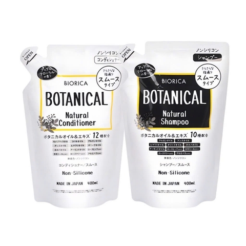 Bộ gội xả Biorica Botanical táo đen