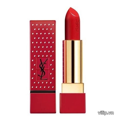 Son YSL Le Rouge 01 Vỏ Đỏ màu đỏ tươi