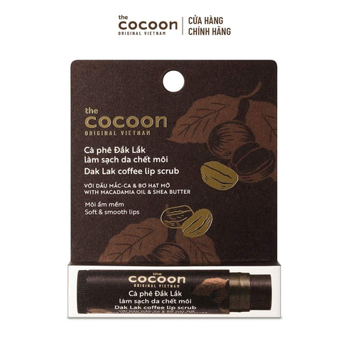 Tẩy Da Chết Môi Cocoon Cà Phê