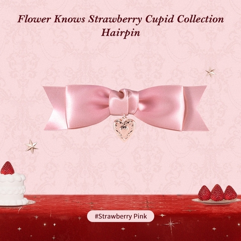 Kẹp tóc Flower Knows Strawberry Cupid