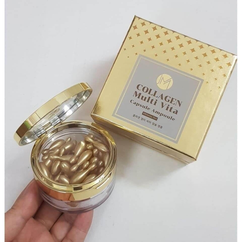 Viên Collagen Tươi Collagen Multi Vita Capsule Ampoule 38v(hàn quốc)