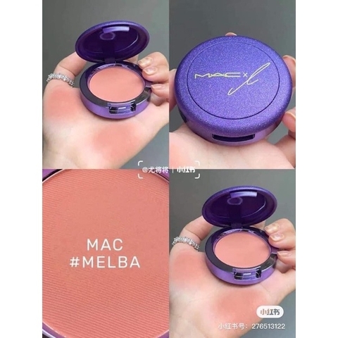 Phấn Má Hồng Mac Powder Blush Lisa Melba Màu Hồng Cam Đất