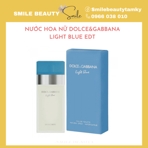 Nước hoa nữ DOLCE & GABBANA Light Blue EDT