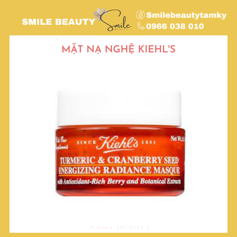 Mặt nạ Nghệ Kiehl's Turmeric trị thâm