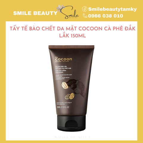 Tẩy Tế Bào Chết Da Mặt Cocoon Cà Phê Đắk Lắk 150ml