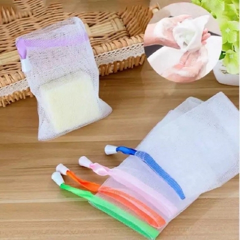 Túi lưới đựng xà phòng tắm