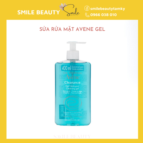 Sữa rửa mặt Avene Gel sạch sâu dịu nhẹ 400ML