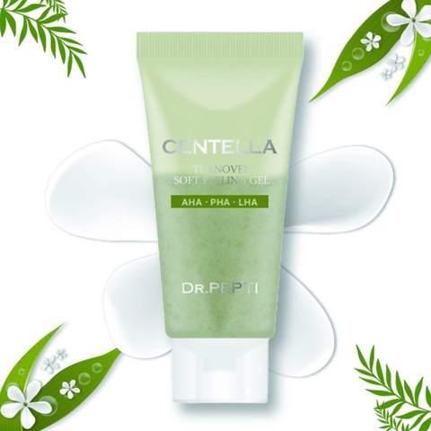 Tẩy da chết Dr.Pepti Centella Turnover Soft Peeling Gel 30ml