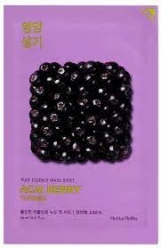 Mặt nạ dưỡng ẩm Holika Holika Pure Essence Mask Sheet acai berry