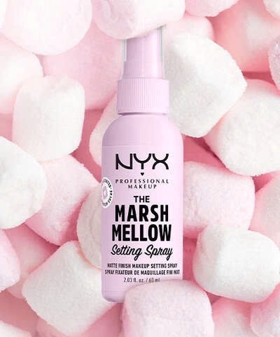 Xịt khoá nền make up NYX The Marsh Mellow Matte Setting Spray 60ml