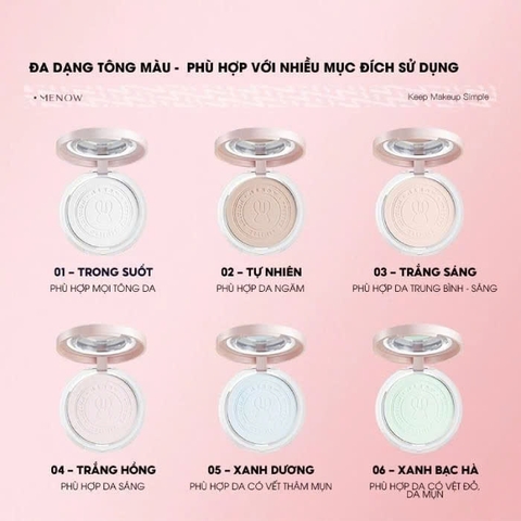 Phấn Phủ Nén MENOW