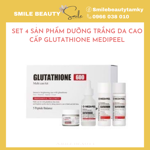 Set dưỡng trắng Medi-Peel Glutathione 600