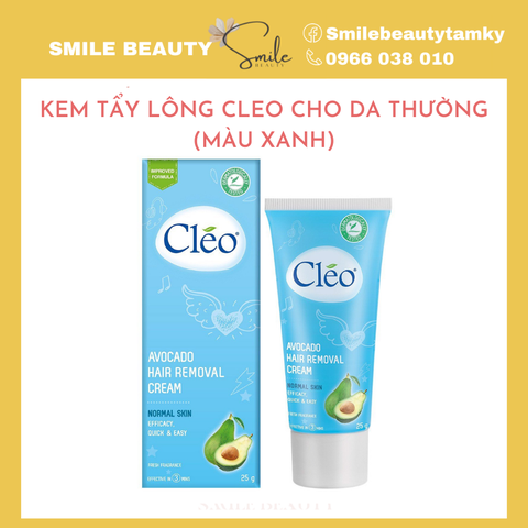 Kem Tẩy Lông Cléo Cho Da Thường (xanh)