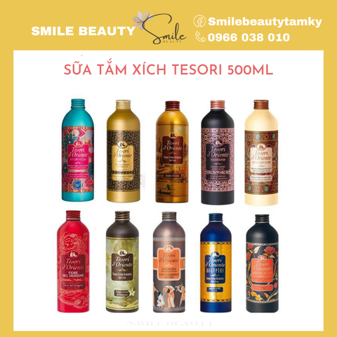 Sữa tắm xích Tesori chai 500ml