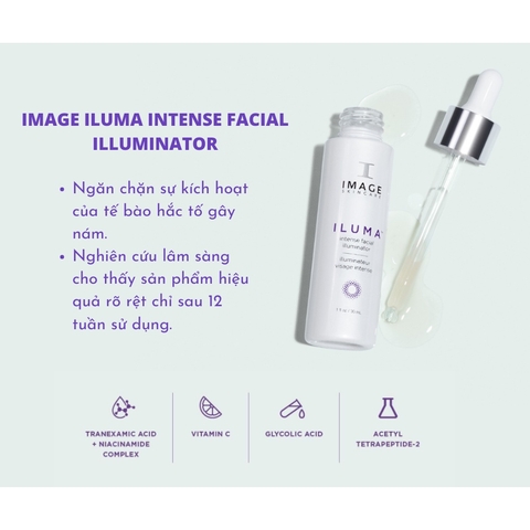 Serum giảm nám dưỡng trắng Image Iluma 30ml