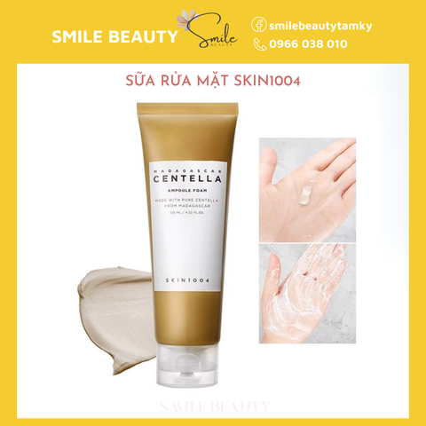 sữa rửa mặt rau má sạch sâu, giảm mụn skin1004 125ml