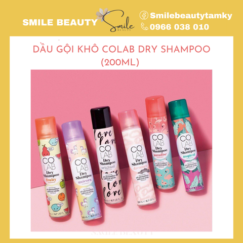 Dầu gội khô Colab Dry Shampoo