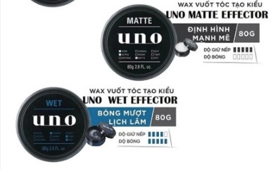 Sáp vuốt tóc tạo kiểu UNO 80g dành cho nam