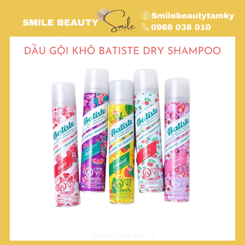 Dầu gội khô batiste Dry Shampoo 200ml