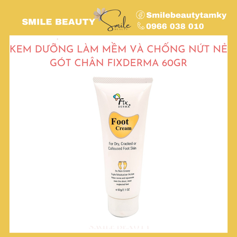 Kem Dưỡng gót chân Fixderma Foot Cream 60g