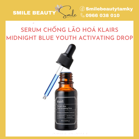 Tinh chất dưỡng da phục hồi  Klairs Midnight BLue