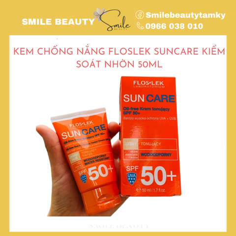 Kem chống nắng Floslek Suncare kiểm soát nhờn 50ml
