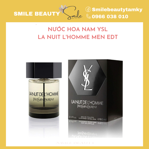 Nước Hoa Nam YSL La Nuit L’homme Men EDT 100ml