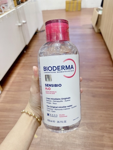 Tẩy Trang Cho Da Nhạy Cảm Bioderma 850ml Màu Hồng