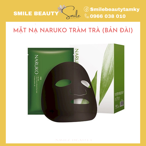 Mặt nạ giấy tràm trà trị mụn Naruko bản Đài