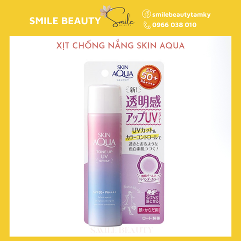 Kem chống nắng Aqua dạng xịt