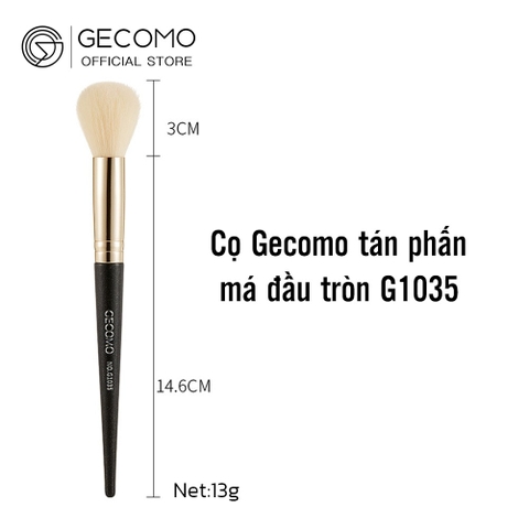 Cọ tán phấn má đầu tròn Gecomo G1035 1box50