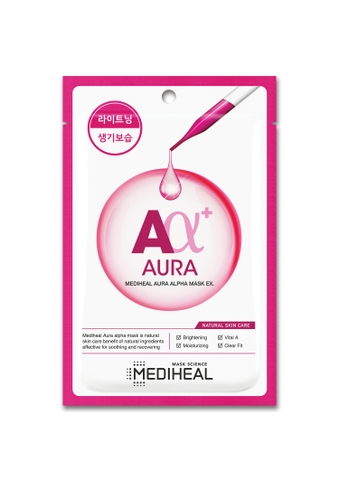 Mặt Nạ Mediheal Aura Alpha Trắng Sáng Mediheal