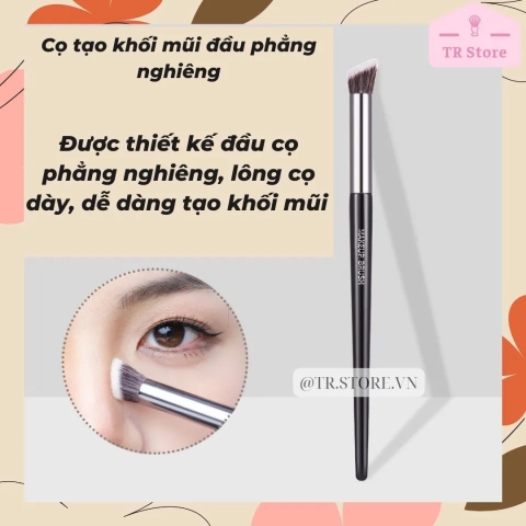 Cọ vạt xéo tạo khối mũi Gecomo G1085 đầu phẳng