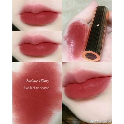Son Charlotte Tilbury Walks Of No Shame Đỏ Nâu