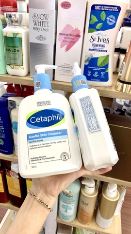 Sữa rửa mặt dịu nhẹ Cetaphil Gentle Skin Cleanser 500ml