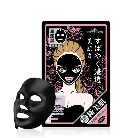 Miếng Lẻ Mặt Nạ Sexylook Hoa Hồng Hồng Trắng Da