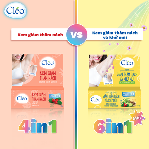Kem giảm thâm nách và khử mùi Cleo 35g