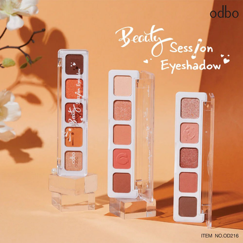 Bảng Phấn Mắt 5 Ô Odbo Beauty Session Eyeshadow