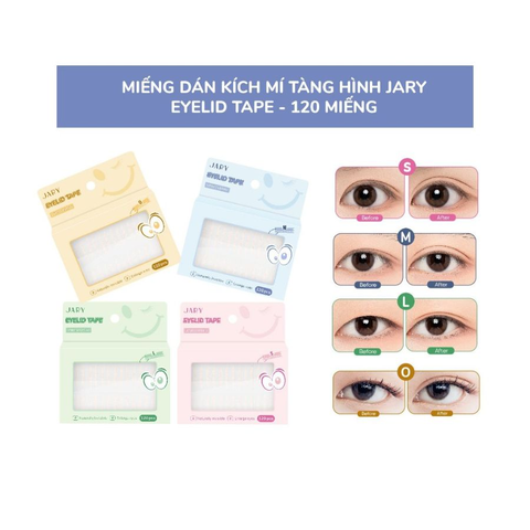 Miếng Dán Kích Mí Jary 120 Miếng
