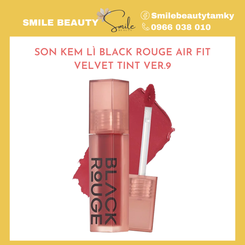 Son Kem Lì Black Rouge Air Fit Velvet Tint Ver.9