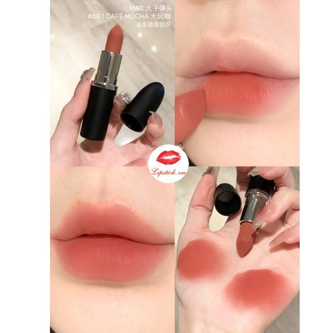 Son MAC 683 Cafe Mocha Cam Đào Nude
