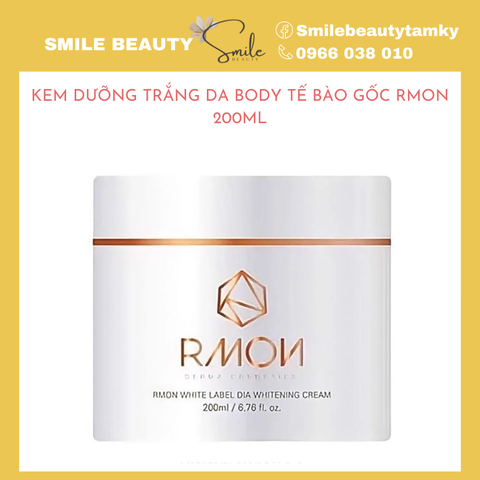 Kem Dưỡng Trắng Da Body Tế Bào Gốc Rmon