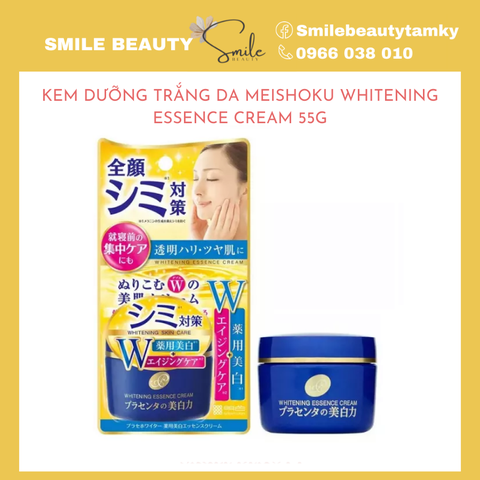 Kem dưỡng trắng da Meishoku Whitening Essence Cream 55g